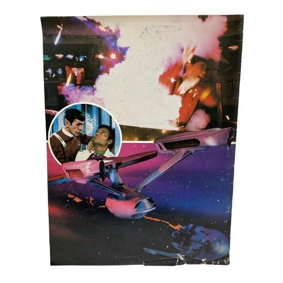 Vintage 1982 Star Trek 2 Wrath of Khan Movie Souvenir Collectible Program 12"x9" - Picture 2 of 16